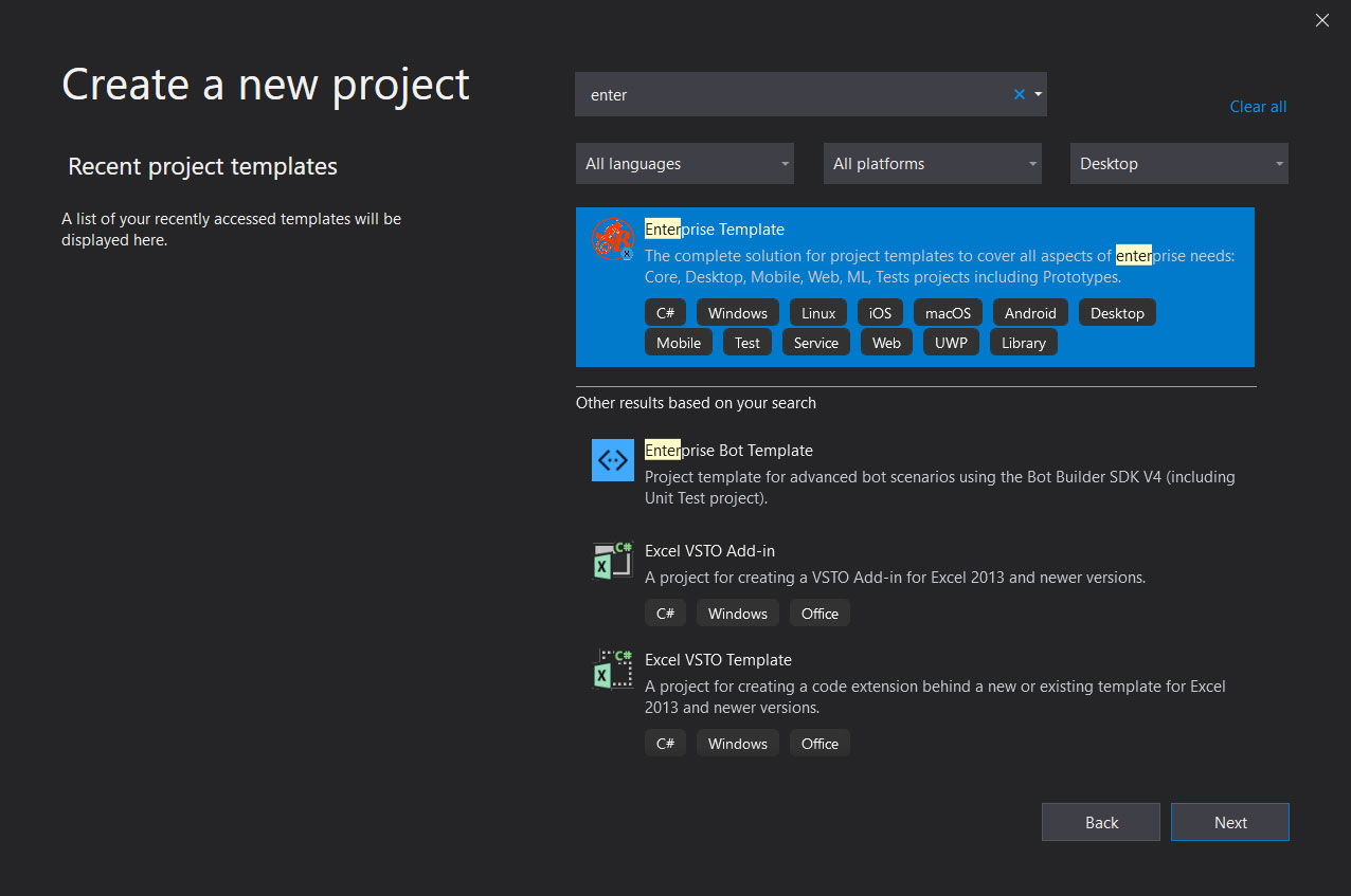 Enterprise Template Xamarin - Visual Studio Marketplace